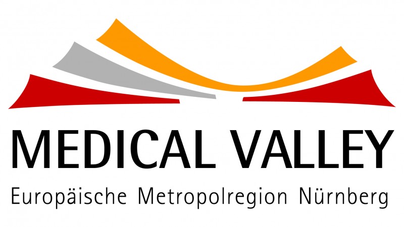  Logo do Medical Valley, de Erlangen, Alemanha